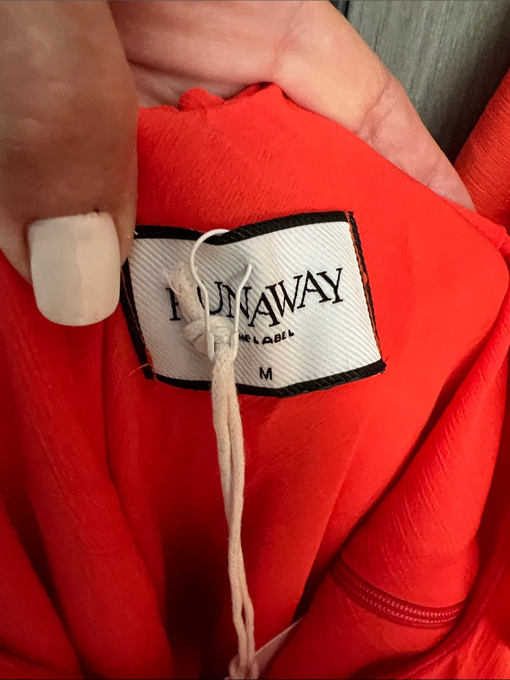 NWT! REVOLVE Runway the Label SHOWPO Winnie red ruffle dress US M - Picture 6 of 10
